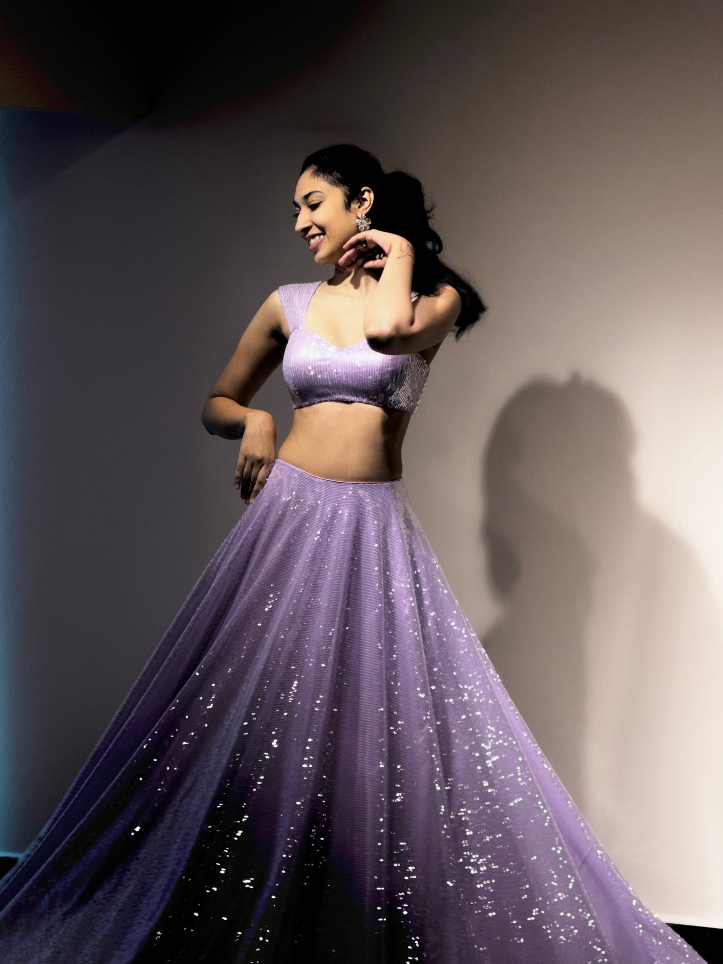 Lavender Lehenga