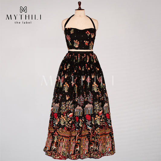 FESTIVE CORSET LEHENGA