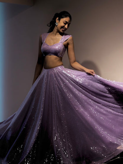 Lavender Lehenga